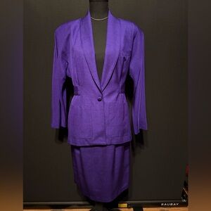 Nordstrom Classiques Purple Blazer